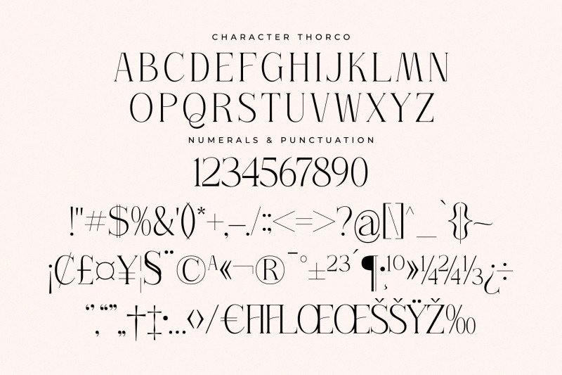 thorco-typeface