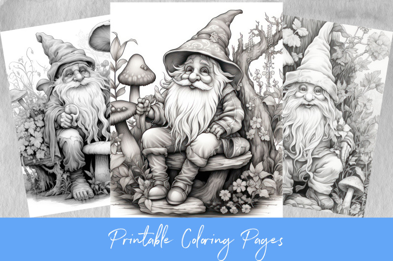 forest-gnome-coloring-pages