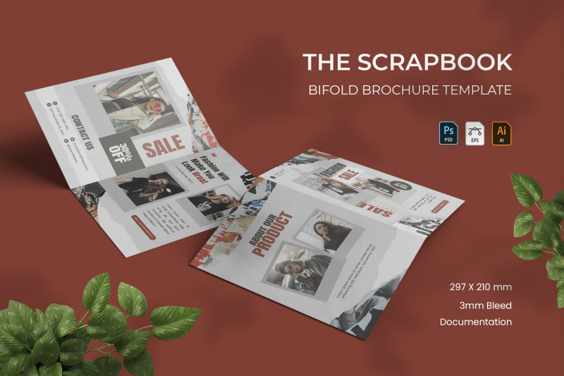 scrapbook-bifold-brochure