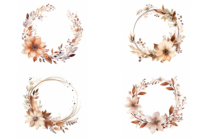 boho-floral-wreaths