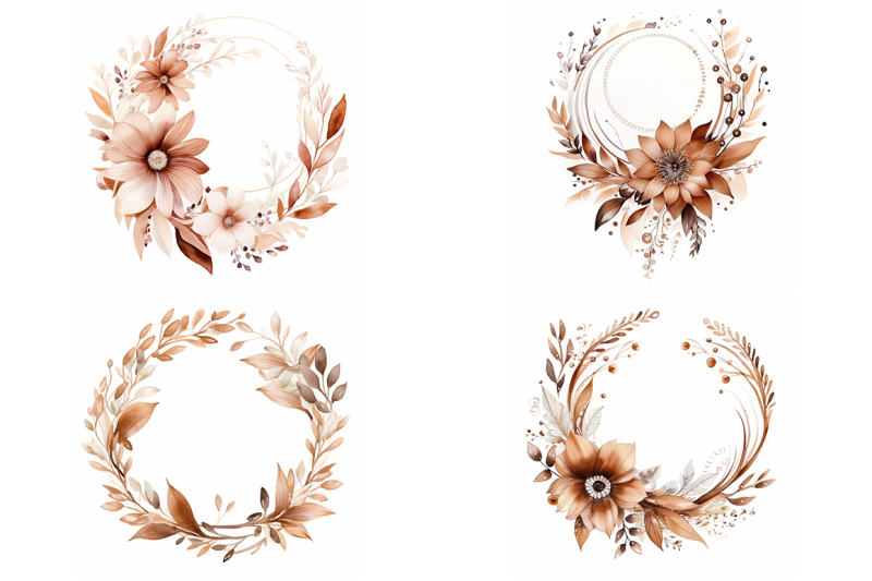 boho-floral-wreaths