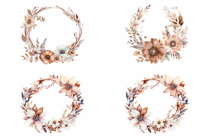 boho-floral-wreaths