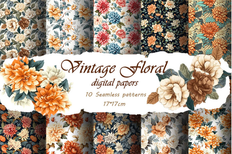 vintage-floral-digital-papers-vintage-big-flowers-peony