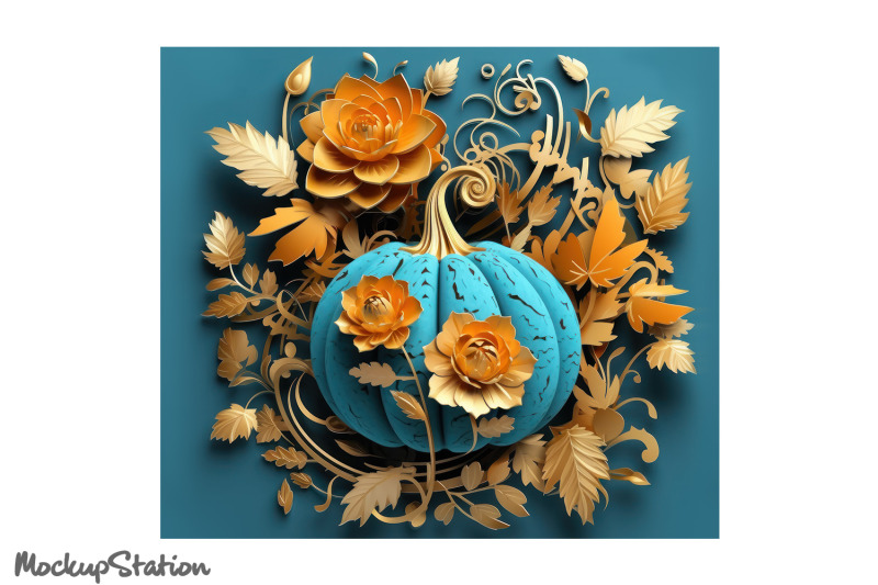 pumpkin-3d-tumbler-wrap-design-sublimation-png-halloween-fall-20oz