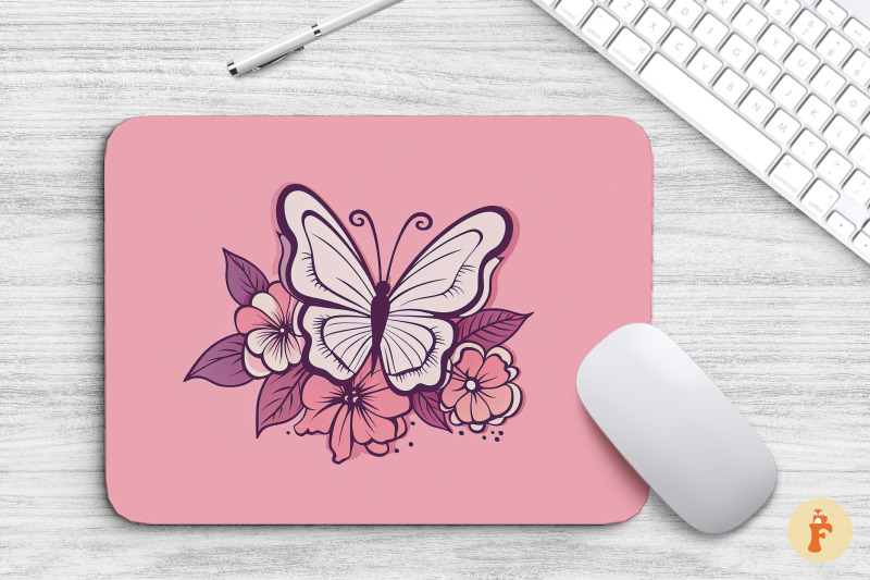 beautiful-butterfly-mouse-pad-bundle