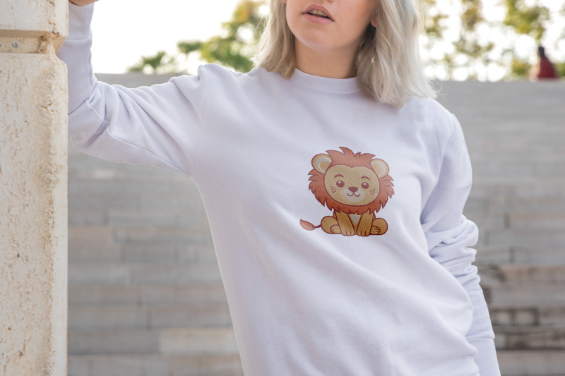 cute-kawaii-lion-embroidery-design