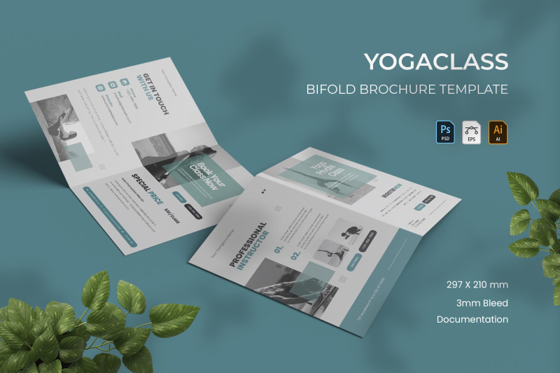 yogaclass-bifold-brochure