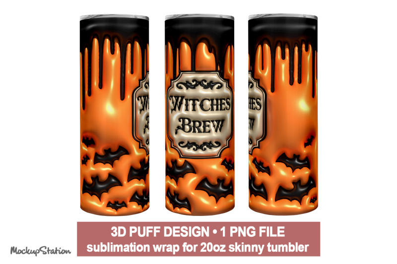 3d-inflated-puff-witches-brew-tumbler-wrap-design-sublimation-png
