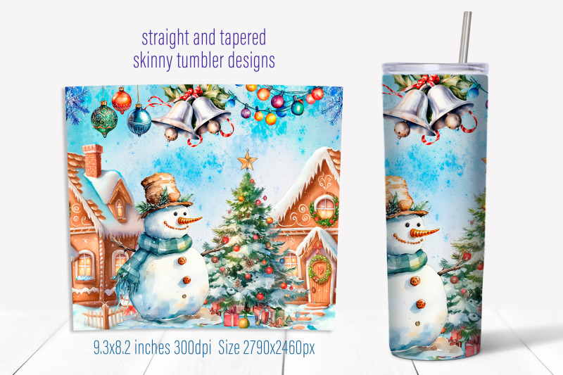 winter-tumbler-wrap-design-christmas-truck-sublimation-png