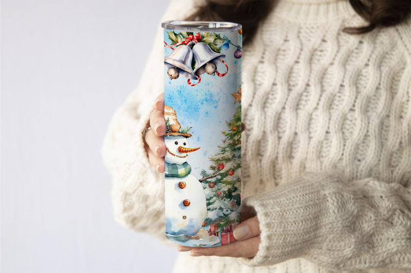 winter-tumbler-wrap-design-christmas-truck-sublimation-png