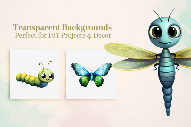 watercolor-garden-bugs-clipart-15-cute-insect-pngs-commercial-use