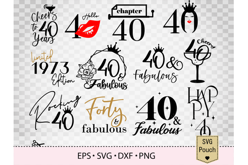 40-and-fabulous-svg-cake-topper-svg-birthday-40th-bundle