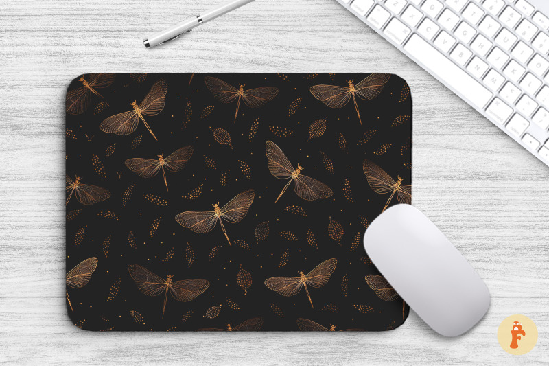 beautiful-dragonfly-mouse-pad-bundle