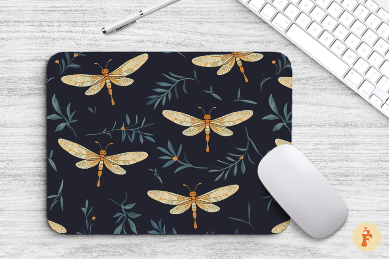 beautiful-dragonfly-mouse-pad-bundle