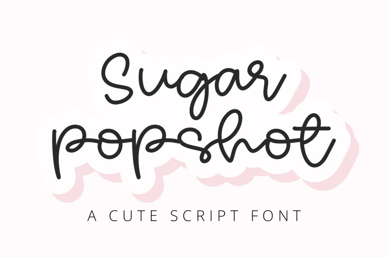 sugar-popshot-a-handwritten-script-font