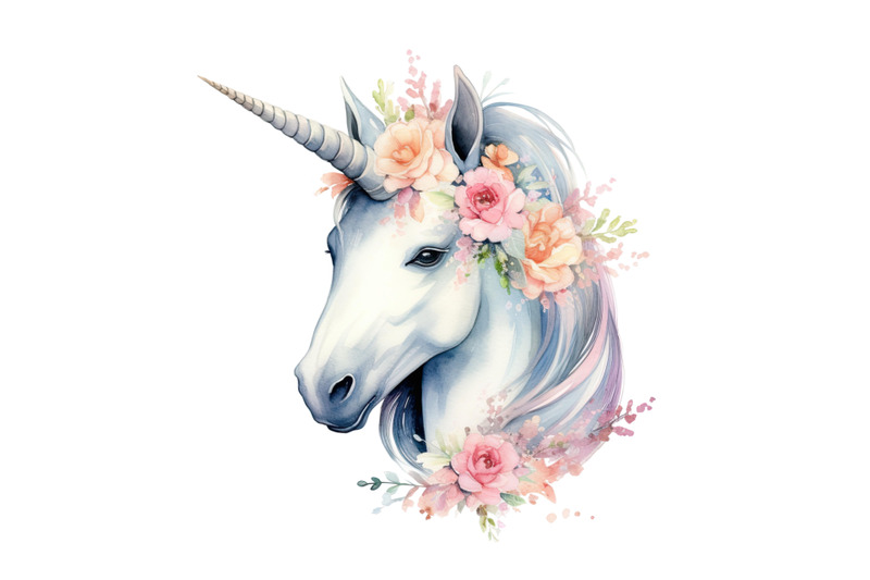 watercolor-fairytale-unicorns-clipart