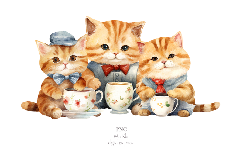 kittens-with-tea-cups