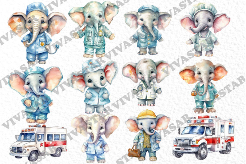 watercolor-elephant-clipart-doctors-clipart-cute-elephants