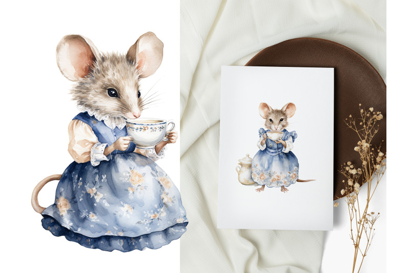 watercolor-vintage-mice-at-the-tea-nursery-clipart-set-cute-animal