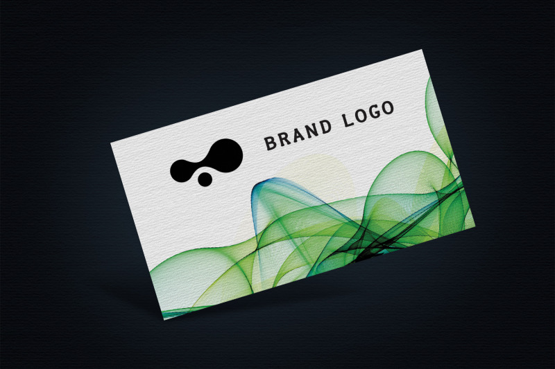 abstract-wave-business-card-design-template