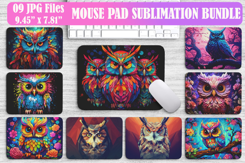 beautiful-owl-mouse-nbsp-pad-bundle