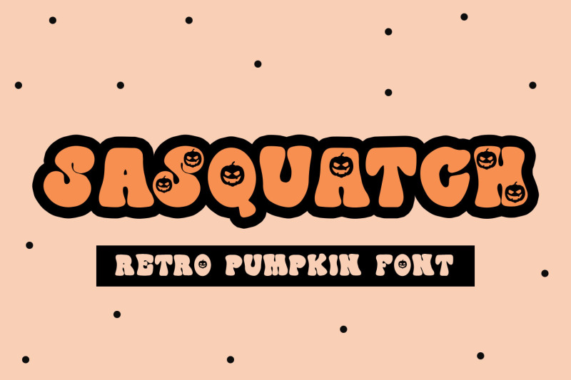 sasquatch-a-retro-halloween-font
