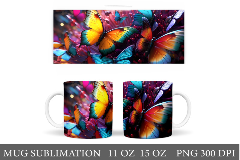 3d-butterflies-mug-sublimation-3d-butterflies-mug-wrap