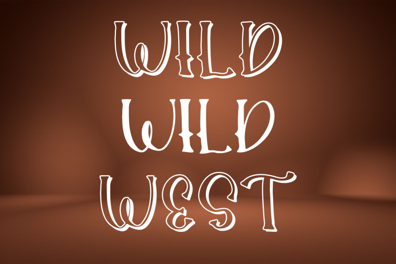 wild-west-a-western-font