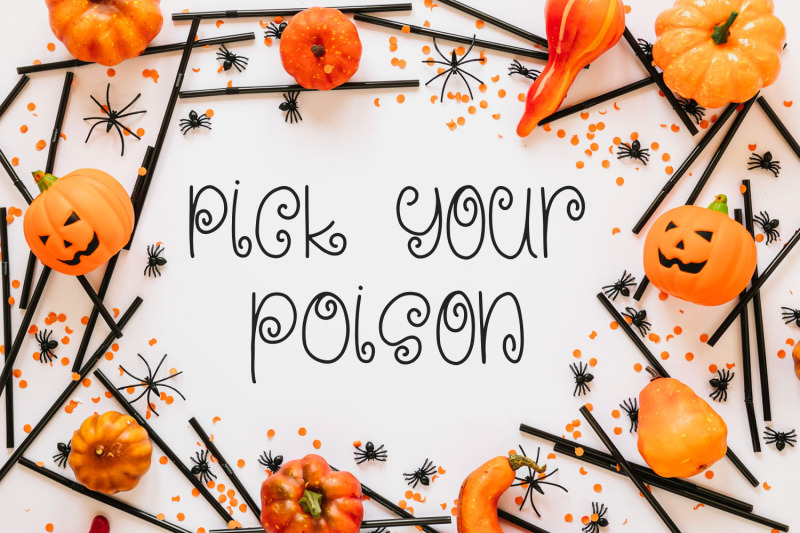 witches-brew-a-curly-halloween-font