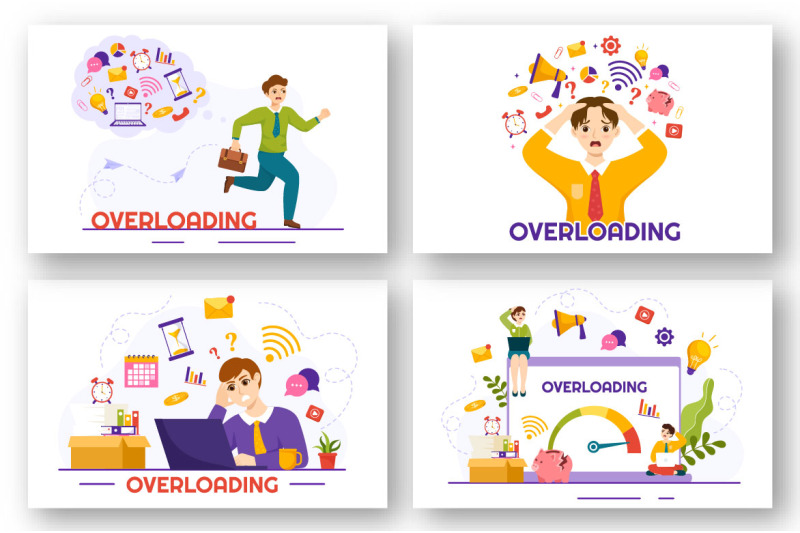 12-overloading-business-illustration