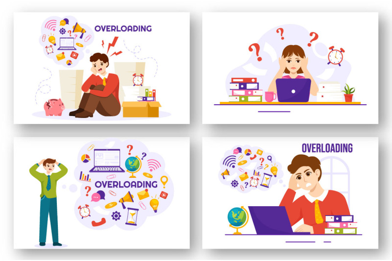 12-overloading-business-illustration