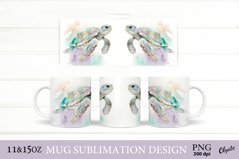 turtle-mug-sublimation-turtle-mug-wrap