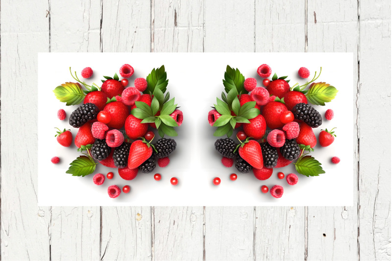 strawberry-mug-sublimation-berry-mug-wrap-png