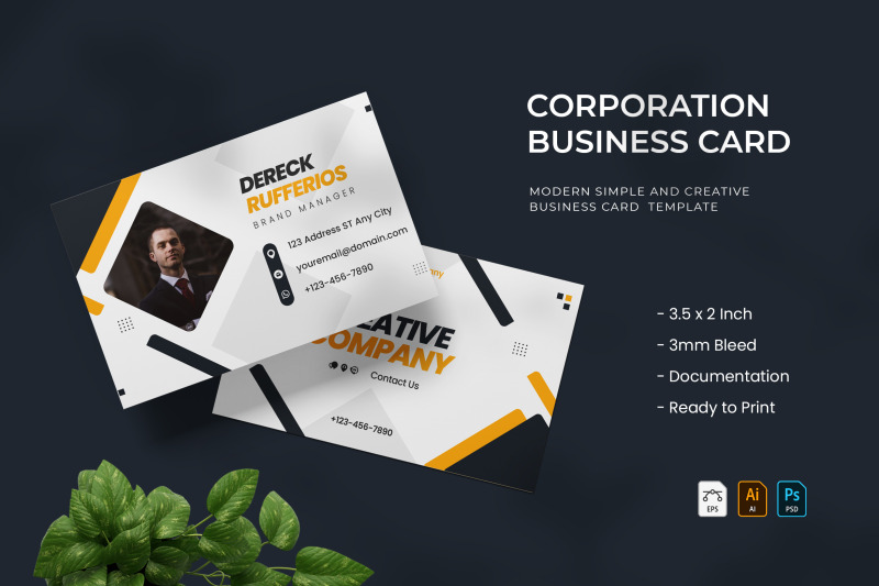 corporation-business-card