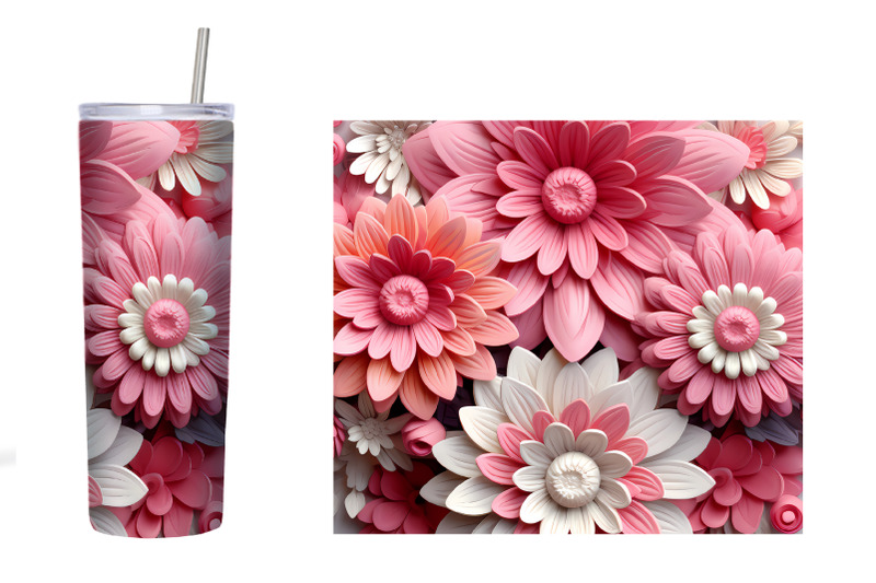 3d-flowers-tumbler-sublimation-3d-flowers-tumbler-wrap