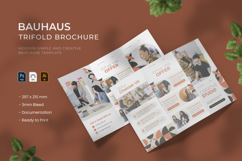 bauhaus-trifold-brochure