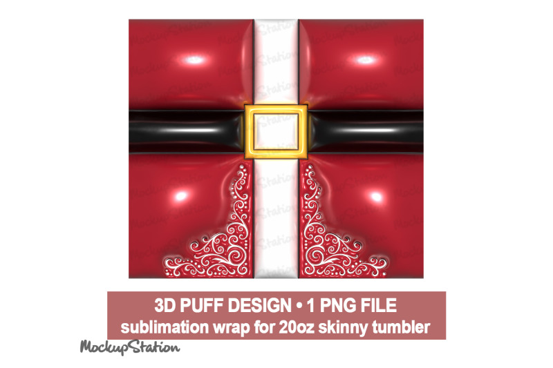 3d-inflated-puffy-santa-belly-tumbler-wrap-puff-christmas-design