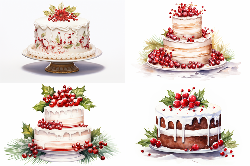 christmas-cakes