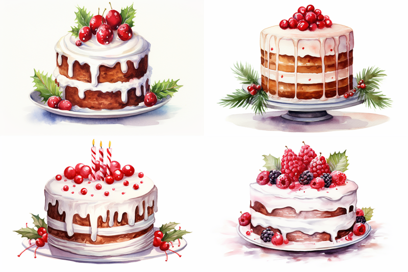 christmas-cakes