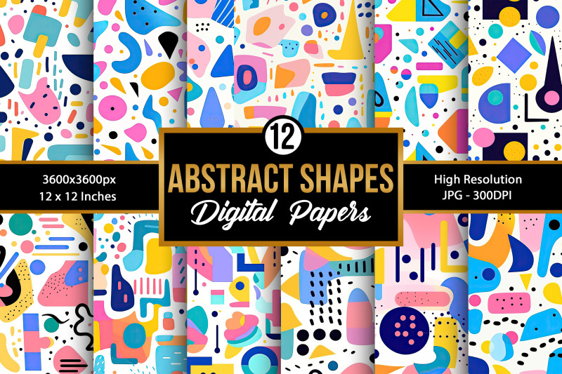 colorful-abstract-shapes-seamless-pattern-digital-papers