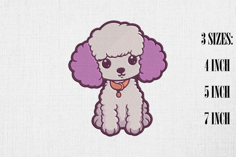 kawaii-poodle-embroidery-design