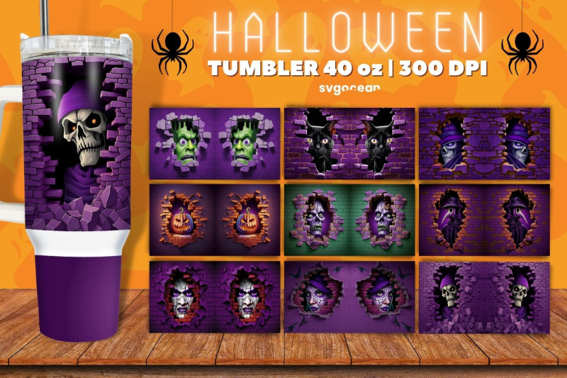 halloween-tumbler-wrap-bundle-40-oz-sublimation