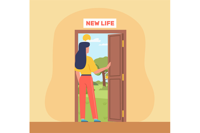 woman-opens-door-to-new-life-takes-first-step-into-future-happy-life