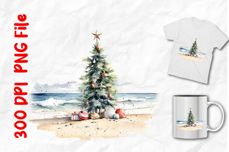 christmas-in-july-on-the-beach