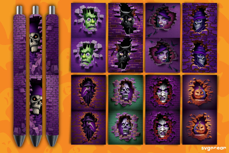 halloween-pen-wrap-bundle-sublimation