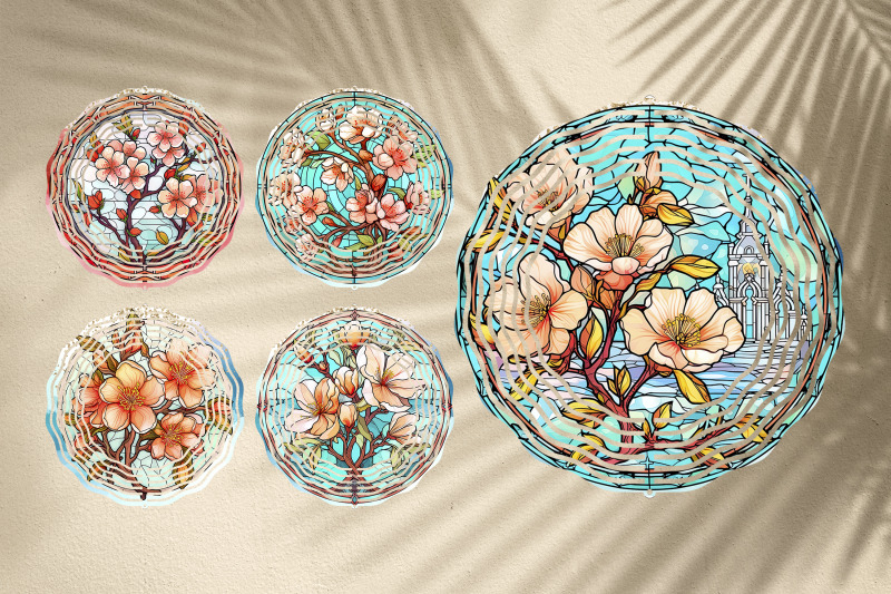 floral-wind-spinner-sublimation-stained-glass-wind-spinner