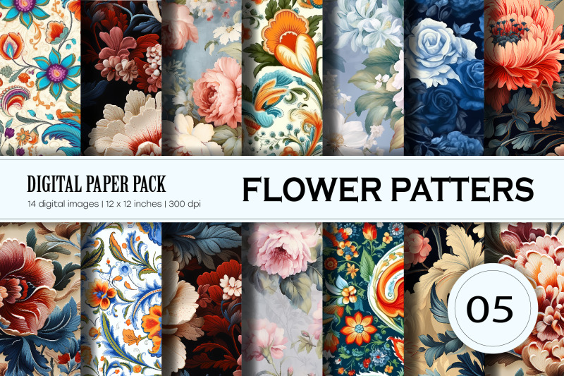 floral-patterns-05-digital-paper-set