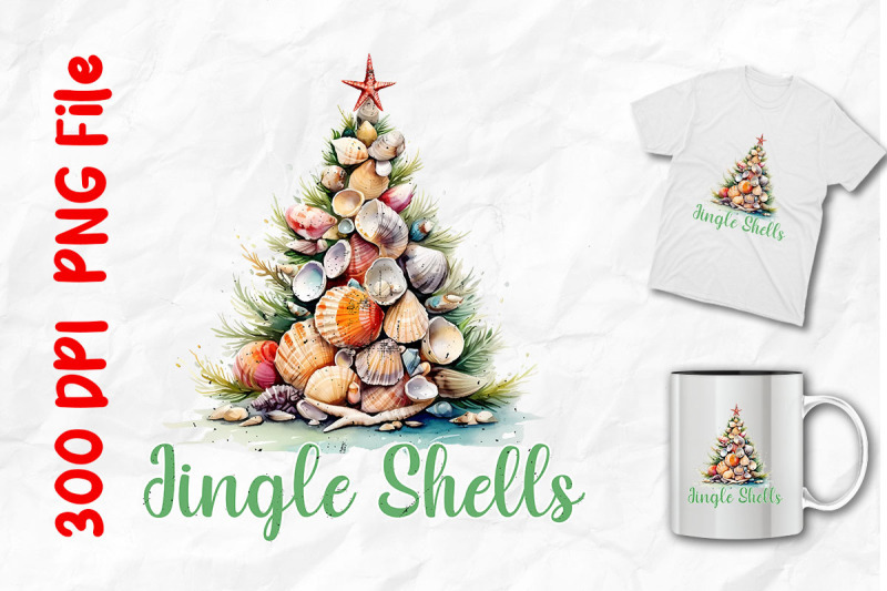 jingle-shells-christmas-tree-in-july