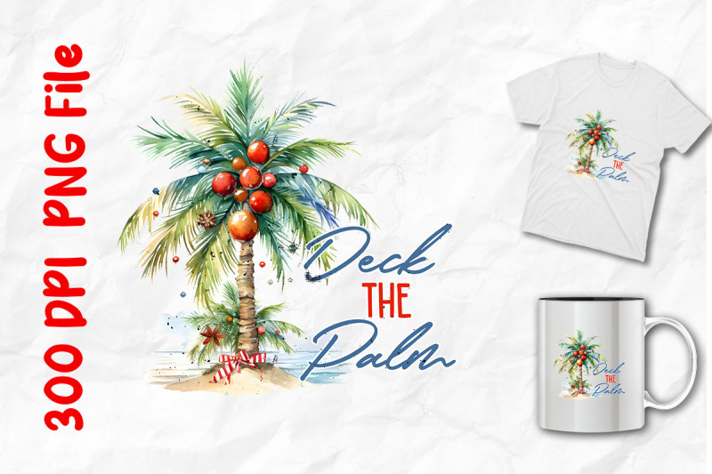 deck-the-palm-christmas-tree-in-july