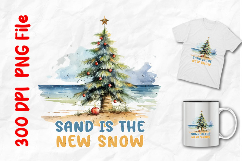 sand-is-the-new-snow-christmas-tree